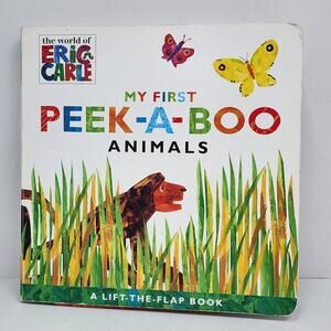 Kids Book - Eric Carle - Peekaboo Animals